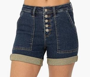 Judy Blue High Waist Button Fly Jb150175