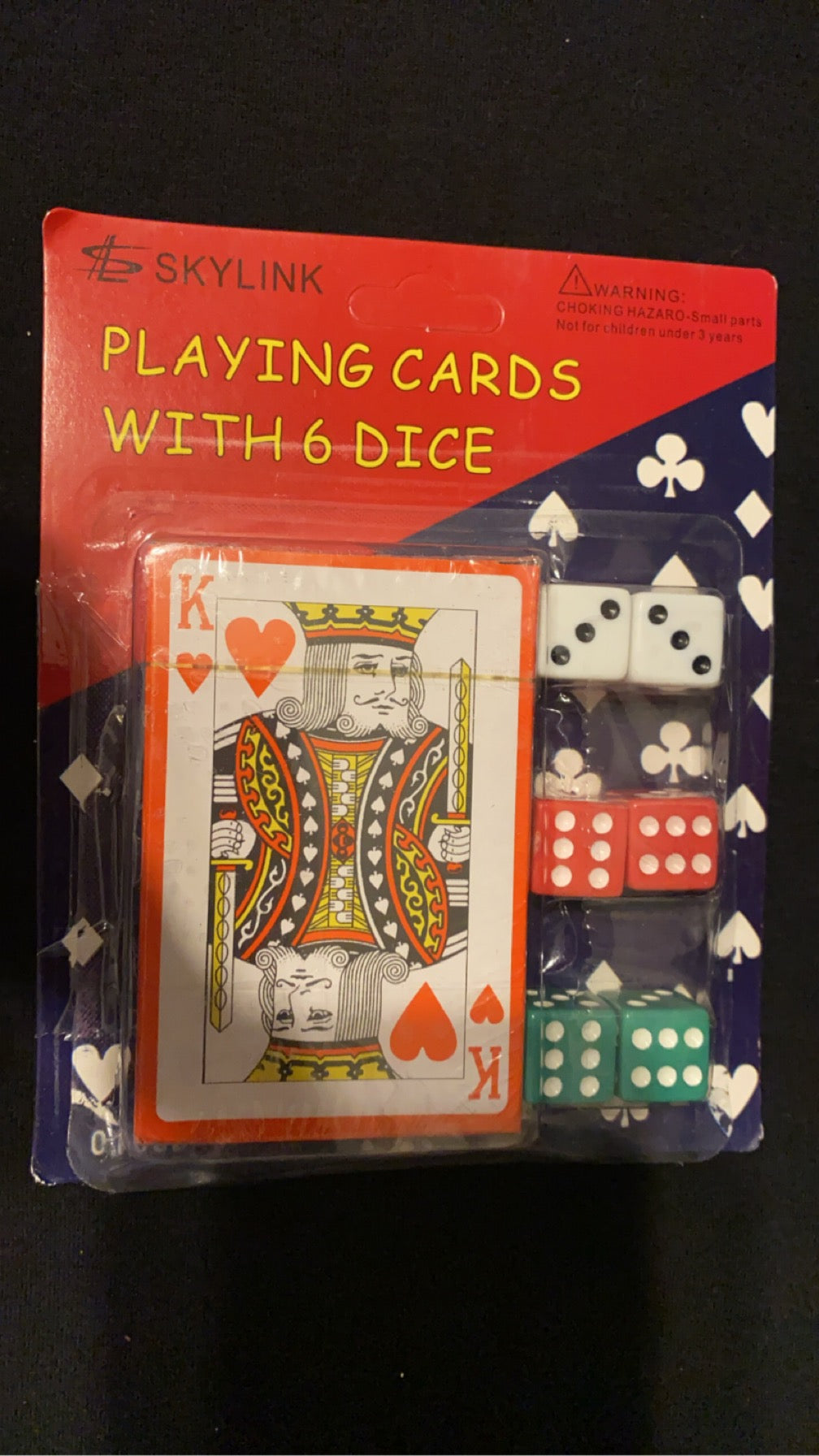 Playing Cards With Dice