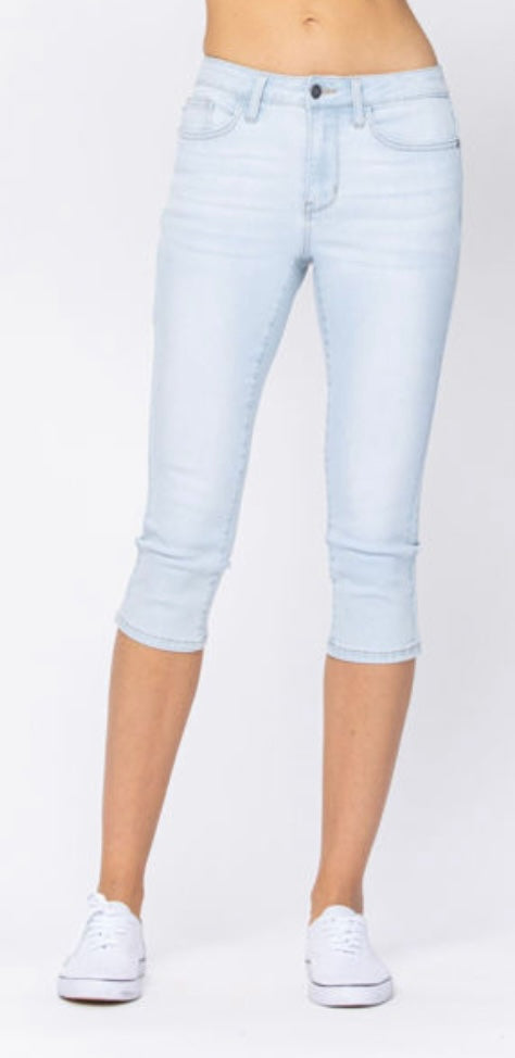 LIGHT BLUE JUDY BLUE CAPRI JB88240